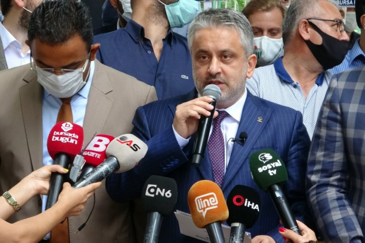 Ak Parti Bursa İl Başkanı Ayhan Salman'dan Ayasofya a&ccedil;ıklaması