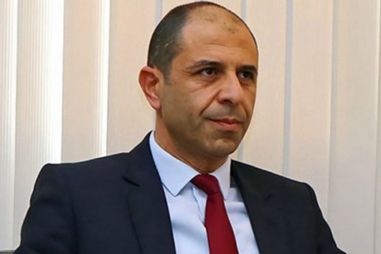 KKTC Dışişleri Bakanı &Ouml;zersay'dan BM ve AB'ye mektup