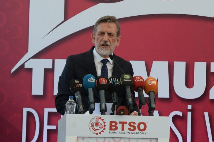 Bursa Ticaret ve Sanayi Odası&nbsp;Y&ouml;netim Kurulu Başkanı Burkay'dan 15 Temmuz a&ccedil;ıklaması