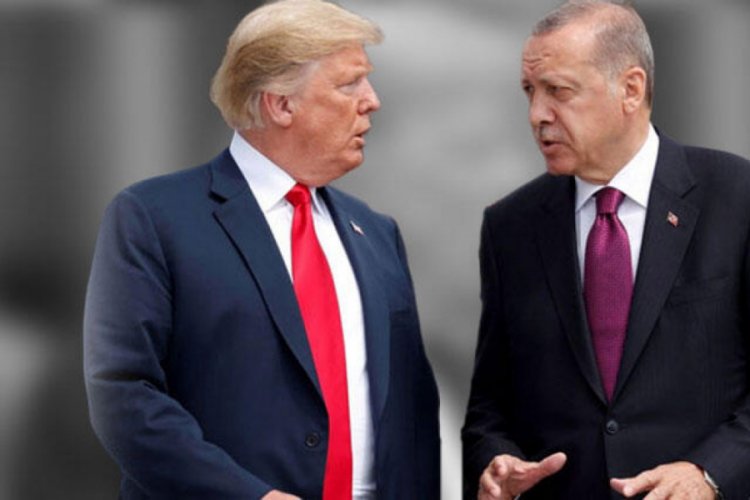 Erdoğan ile Trump telefonda g&ouml;r&uuml;şt&uuml;!