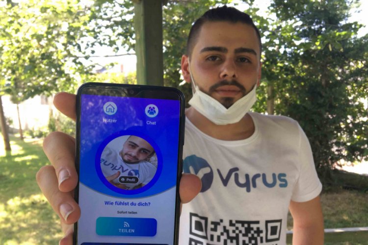 Koronavir&uuml;sle m&uuml;cadele i&ccedil;in cep telefonu uygulaması geliştirdi