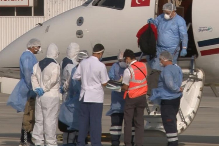 Kırgızistan'da koronavir&uuml;se yakalanan 4 vatandaş, T&uuml;rkiye'ye getirildi