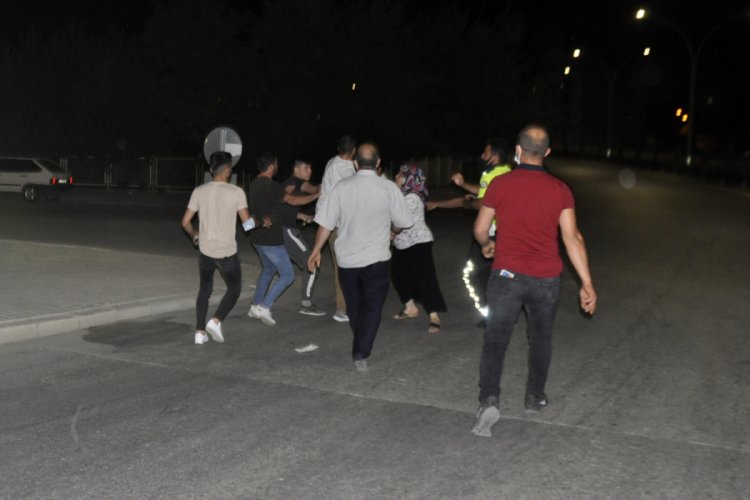 Kaza sonrası ortalık karıştı