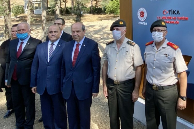 KKTC'de 15 Temmuz şehitleri i&ccedil;in 251 fidan dikildi