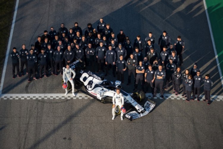 Formula 1'in en şık takımı AlphaTauri hedef y&uuml;kseltti