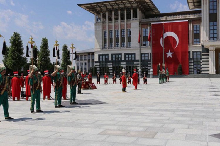 MSB Mehteran Birliği'nden Cumhurbaşkanlığı K&uuml;lliyesi'nde 15 Temmuz etkinliği