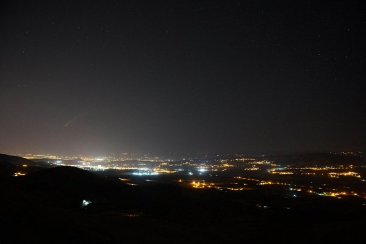 Neowise kuyruklu yıldızı, Malatya semalarında g&ouml;r&uuml;nt&uuml;lendi