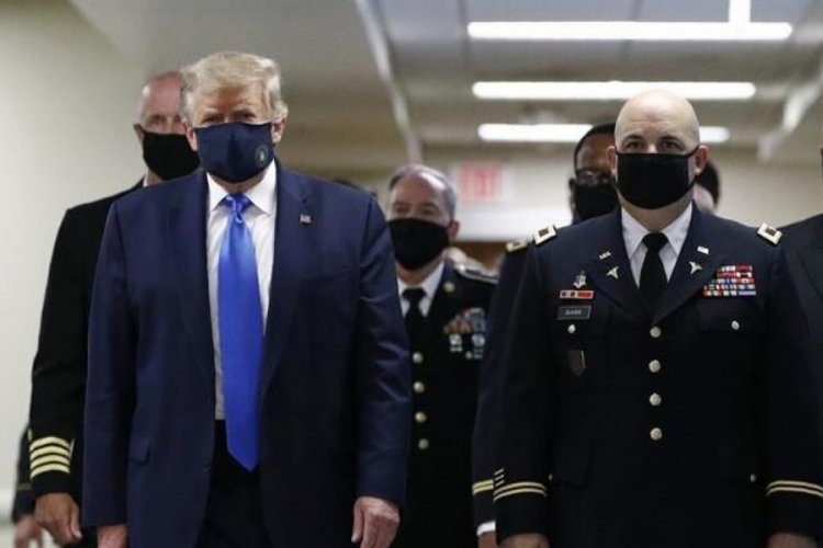 ABD Başkanı Trump ulusal &ccedil;apta maske takma zorunluluğunu onaylamayacağını bildirdi