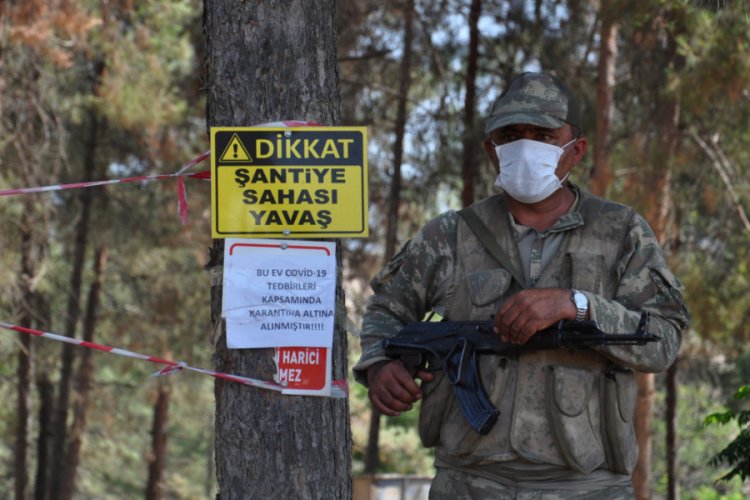 Şantiye şefinde koronavir&uuml;s &ccedil;ıktı, iş&ccedil;iler karantinaya alındı