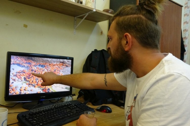 G&ouml;k&ccedil;eada'dan korkutan g&ouml;r&uuml;nt&uuml;ler
