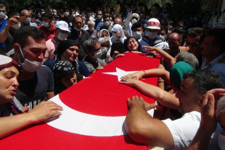 Muğla, şehidini son yolculuğuna uğurladı