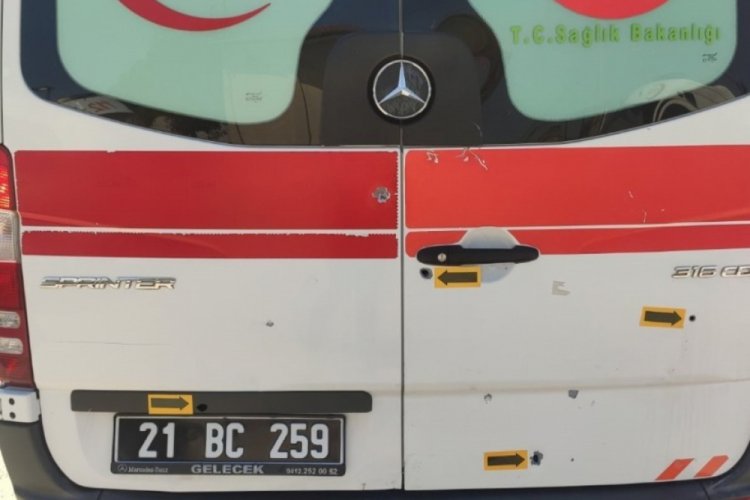 Ambulansa silahla saldıran şahıs yakalandı