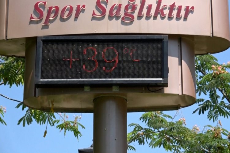 Adana'da termometreler 39 dereceyi g&ouml;sterdi