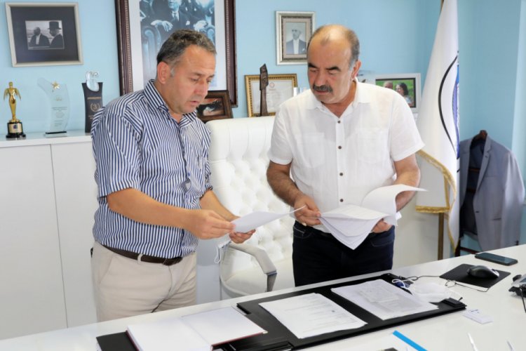 Bursa Mudanya esnafına pandemi desteği