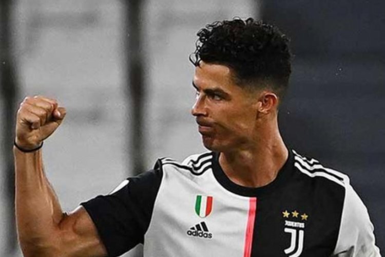 Juventus'un yıldızı Cristiano Ronaldo tarihe geçti 