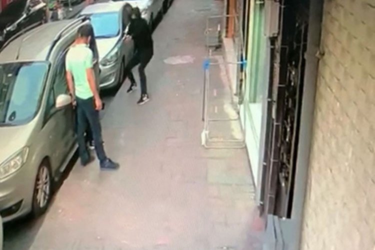 İstanbul'da silahlı saldırı dehşeti kameralara yansıdı