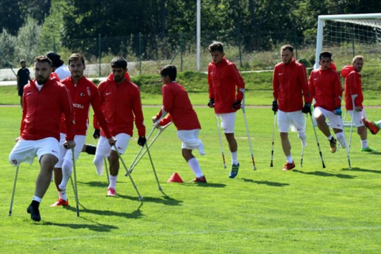 Ampute Milli Futbol Takımı saha antrenmanlarına başlıyor