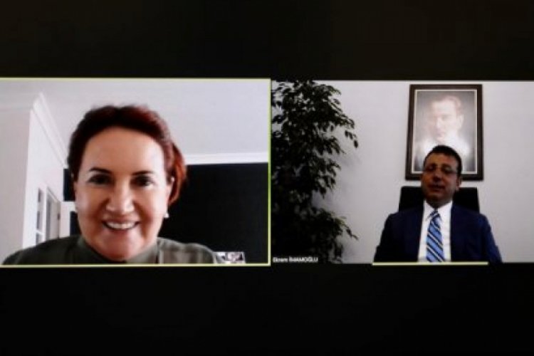 Akşener'den İmamoğlu'na Kanal İstanbul desteği