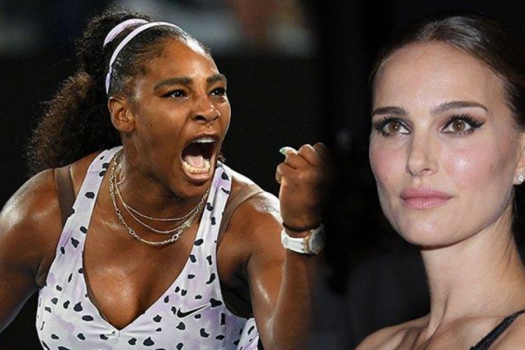 Serena Williams ile Natalie Portman'dan dev ortalık