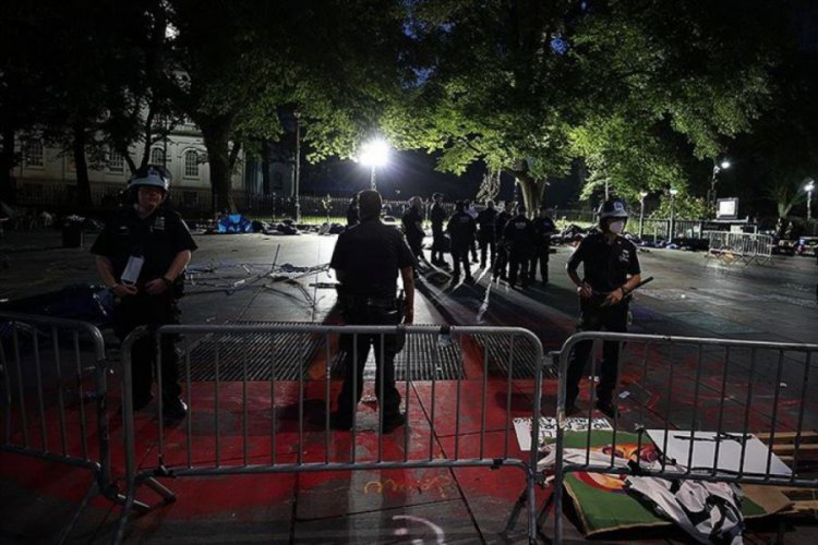 New York'ta bir aydır işgal eylemi yapan protestocular dağıtıldı