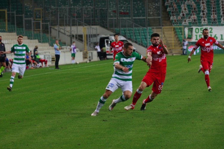 Bursaspor evinde berabere kaldı