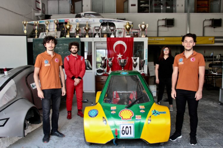 Bursa UÜ öğrencilerinin hidrojenli aracı "Barbaros" ödüle doymuyor