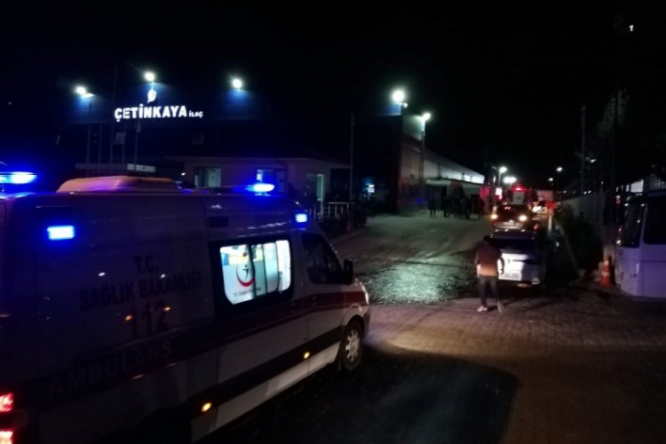 Organize Sanayi B&ouml;lgesi'nde fabrikanın buhar kazanı patladı