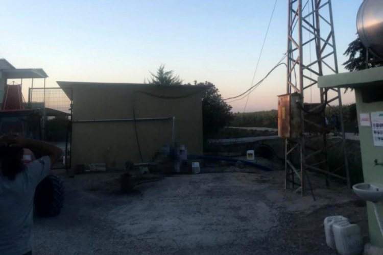 &Ccedil;alıştığı &ccedil;iftlikte akıma kapılarak &ouml;ld&uuml;