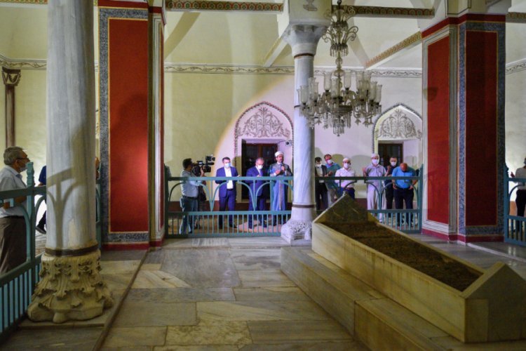 Bursa'da Ayasofya i&ccedil;in ş&uuml;k&uuml;r duası