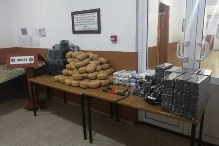 MSB: Hudut hatlarında uyuşturucu ele ge&ccedil;irildi