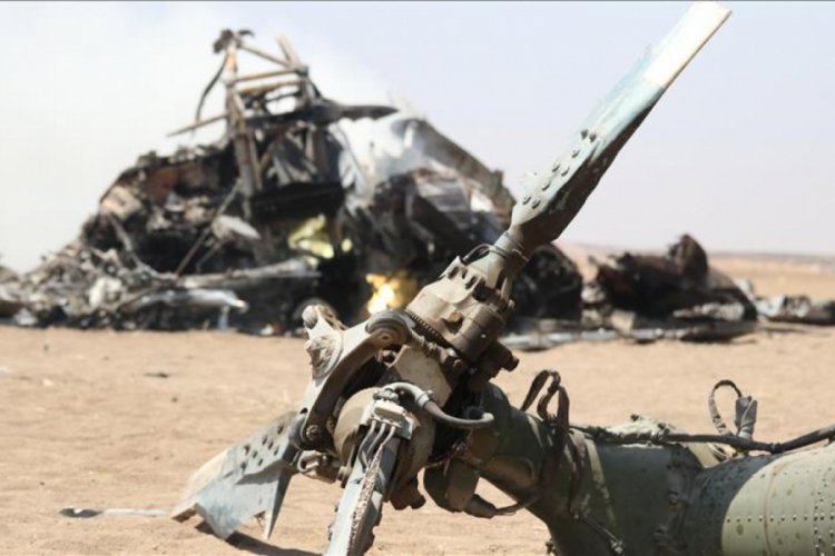 Filipinler'de askeri helikopter d&uuml;şt&uuml;: 4 &ouml;l&uuml;, 1 yaralı