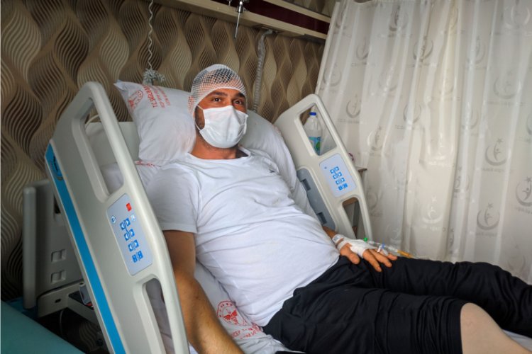 Başına yorgun mermi isabet eden tekniker: Hayatım 2 milimetreyle kurtuldu