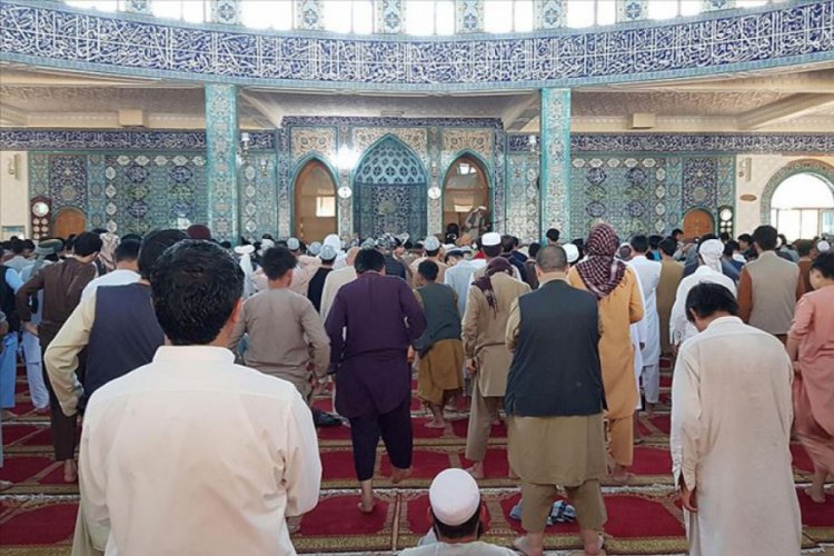 Afganistan'da Ayasofya-i Kebir Cami-i Şerifi i&ccedil;in ş&uuml;k&uuml;r namazı kılındı