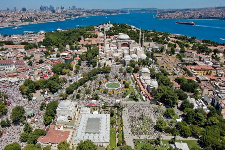 Ayasofya-i Kebir Cami-i Şerif'i hakkında 502 bin tweet atıldı