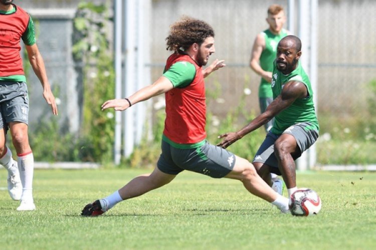 Bursaspor Adana Demirspor ma&ccedil;ı &ouml;ncesi taktik &ccedil;alıştı
