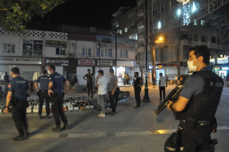 500 polisle maske ve asayiş uygulaması