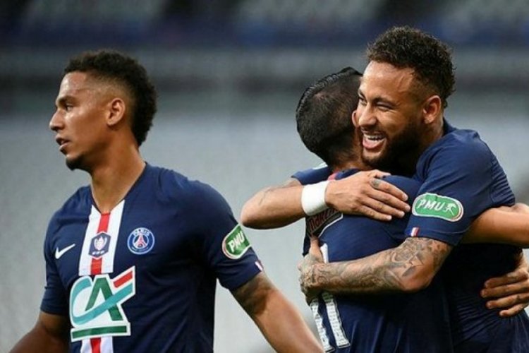 PSG, Fransa Kupası'nı tek golle kazandı