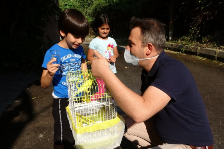 Bursalı minik Can, Başkan Aktaş'ın s&uuml;rpriziyle yeni 'Limon'una kavuştu