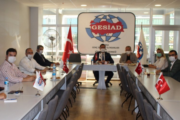 AK Parti Bursa'dan GESİAD'a ziyaret