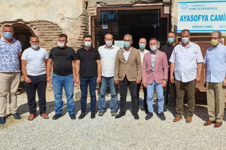 AK Parti Bursa Milletvekili &Ouml;d&uuml;n&ccedil;'ten İznik Ayasofya Camii'nin m&uuml;ze olması &ouml;nerisine kınama