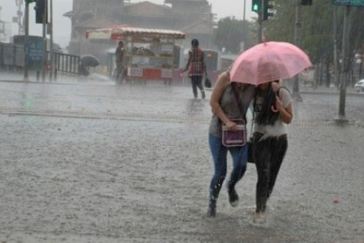 Meteorolojiden sağanak uyarısı