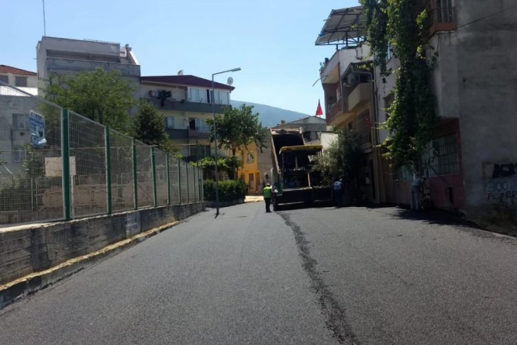Bursa Yıldırım'ın cadde ve sokakları g&uuml;zelleşiyor
