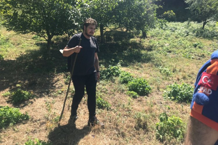 Bursa'da arkadaşıyla y&uuml;r&uuml;y&uuml;şe &ccedil;ıktı, saatlerce mahsur kaldı