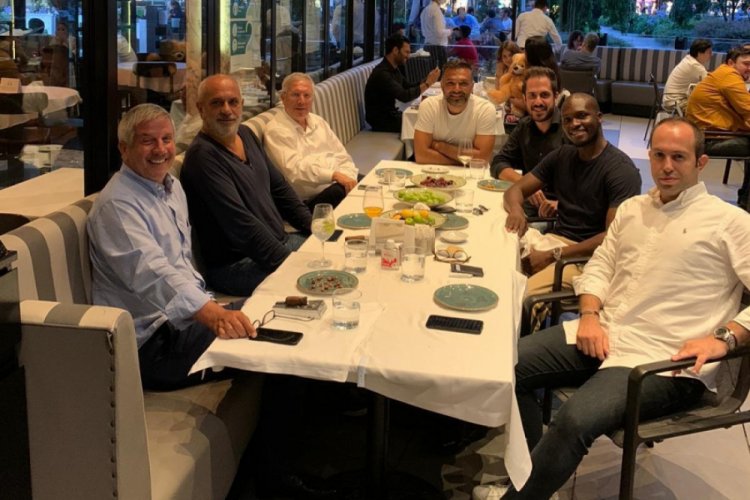 Aziz Yıldırım ve Moussa Sow bir araya geldi
