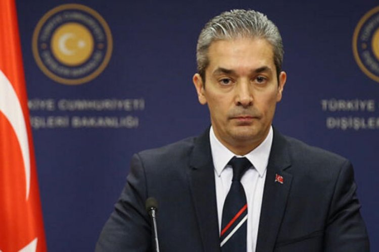 Dışişleri Bakanlığı S&ouml;zc&uuml;s&uuml; Aksoy'dan L&uuml;bnanlı siyaset&ccedil;ilere tepki