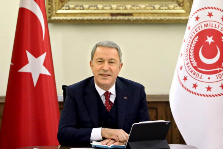 Bakan Akar, Arnavutluk Savunma Bakanı Xha&ccedil;ka ile g&ouml;r&uuml;şt&uuml;