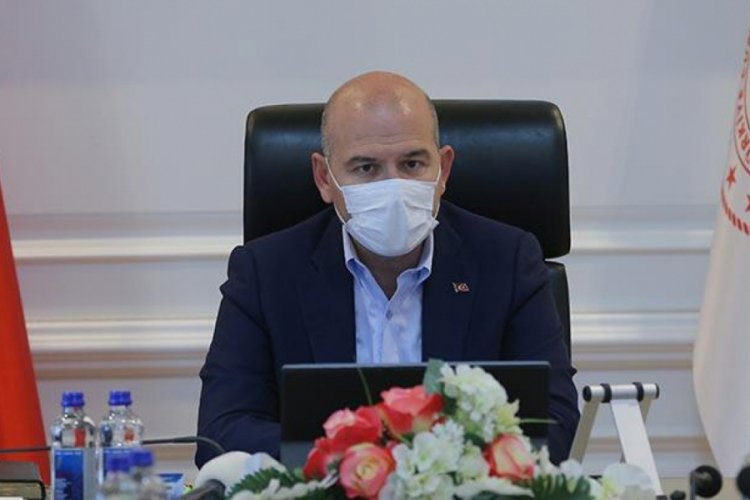 Bakan Soylu, Afrin'deki g&uuml;venlik g&ouml;revlilerinin bayramını kutladı