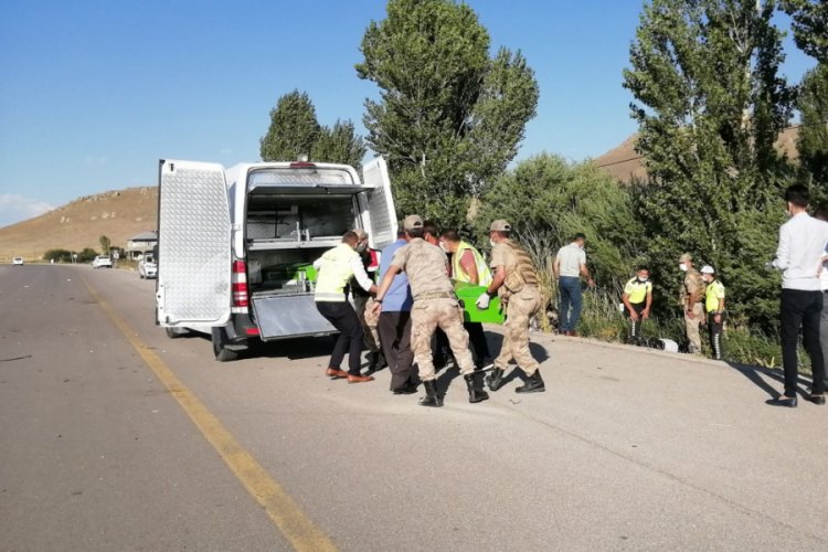 Van'da trafik kazası can aldı!