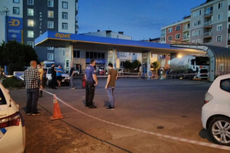 LPG tankerindeki sızıntı paniğe neden oldu!
