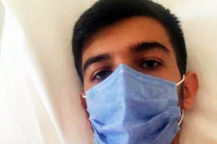 Yorgun mermi &ouml;ğrenciyi yaraladı